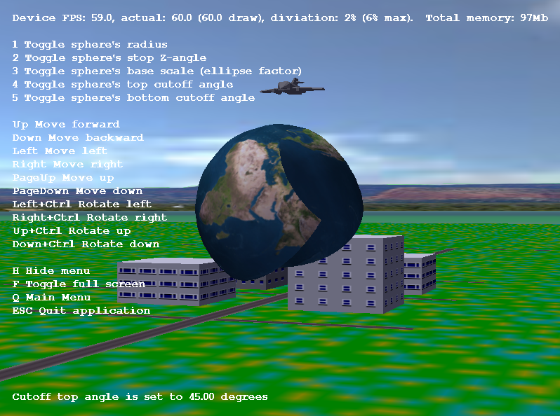 Sphere Menu